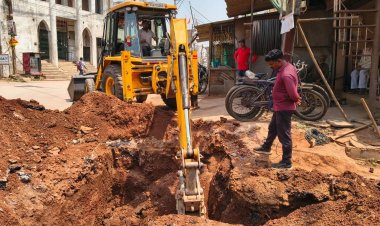 सुपेला में जल आपूर्ति सुधारने पाइपलाइन इंटरकनेक्शन