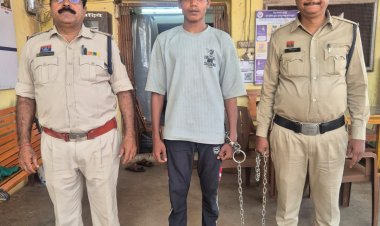 धारदार हथियार दिखाकर लूट की कोशिश, CCTV के सहारे आरोपी चढ़ा पुलिस के हत्थे