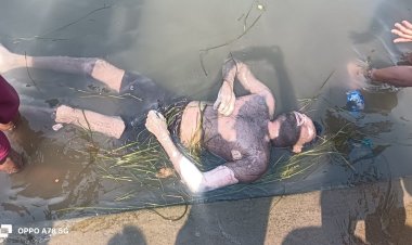 शिवनाथ नदी में डूबे अज्ञात युवक का शव बरामद, SDRF टीम ने किया रेस्क्यू