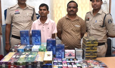 दुर्ग में हुक्का-ई-सिगरेट पर बड़ी कार्रवाई, पुलिस ने दो कारोबारियों को दबोचा