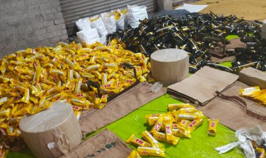 दुर्ग जिले में नकली गुटखा फैक्ट्री का भंडाफोड़, MP के 13 मजदूर मौके से मिले