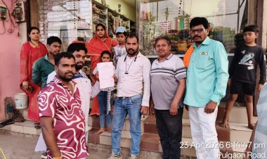 फोरलेन सड़क के लिए जेल तिराहा से मिनी माता चौक तक अवैध कब्जों पर चलेगा बुलडोजर, 112 से अधिक अतिक्रमणकारियों को थमाए गए नोटिस