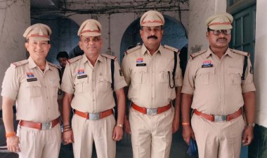 4 एएसआई बने उप निरीक्षक,  एसएसपी विजय अग्रवाल ने लगाए स्टार