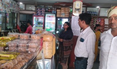 औषधि और खाद्य विभाग ने मेडिकल स्टोर्स व होटल में दी दबिश