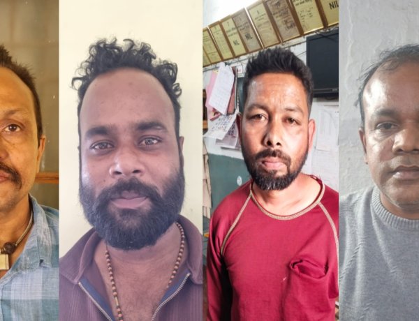 पुलिस का एक्शन, लंबे समय से फरार 4 वारंटी गिरफ्तार
