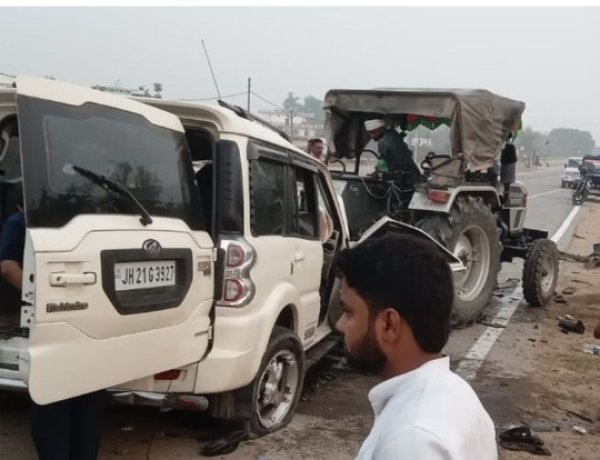 नींद की झपकी बनी मौत, फोरलेन पर भीषण हादसे में बेटी की शादी करवाकर लौट रहे एक ही परिवार खत्म