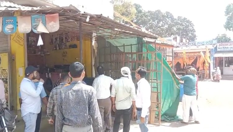 हाउसिंग बोर्ड क्षेत्र से हटाया गया अवैध कब्जा