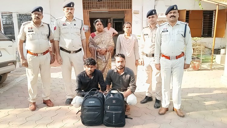 भिलाई में उड़ीसा कनेक्शन का खुलासा: 9.5 किलो गांजा के साथ 3 आरोपी गिरफ्तार, ₹5.19 लाख की जब्ती