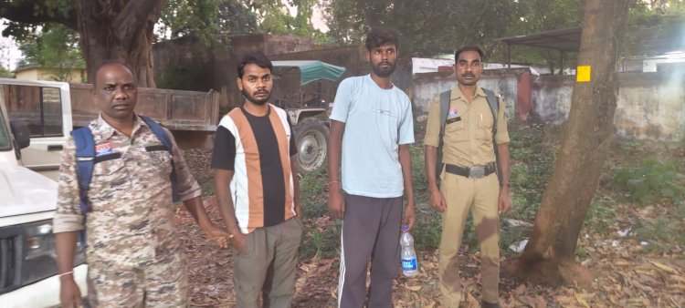 पशु तस्करी पर कार्रवाई, क्रूरता से ठूंसे मवेशियों के साथ 2 आरोपी गिरफ्तार