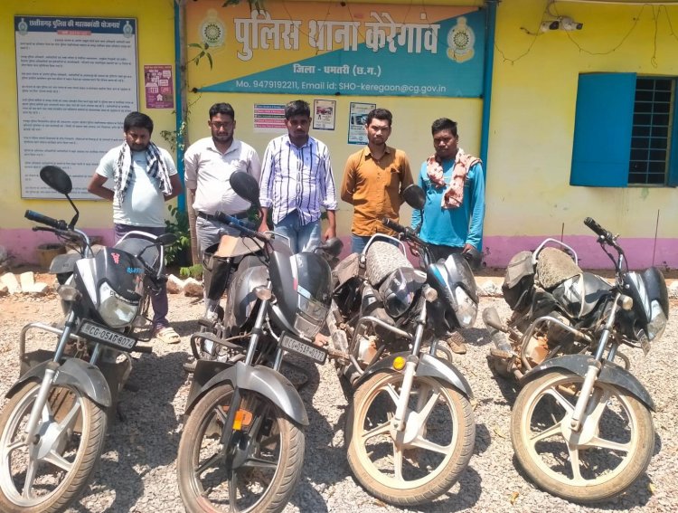 जुआ अड्डे पर पुलिस की रेड, 5 जुआरी गिरफ्तार, 1.14 लाख का सामान जब्त