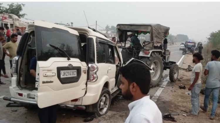 नींद की झपकी बनी मौत, फोरलेन पर भीषण हादसे में बेटी की शादी करवाकर लौट रहे एक ही परिवार खत्म