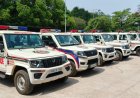 डायल-112 अब और हाईटेक, दुर्ग पुलिस को मिले 39 नए वाहन