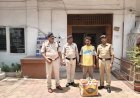 आईटीआई मैदान के पास गांजा बेच रहा था आरोपी, पुलिस ने 10 किलो से ज्यादा गांजा के साथ दबोचा