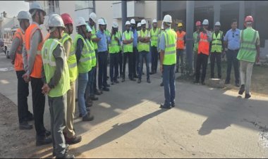 जेके लक्ष्मी सीमेंट संयंत्र में श्रमिकों का सम्मान और सुरक्षा संदेश के साथ मनाया गया विश्व श्रमिक दिवस