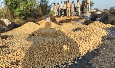 अवैध शराब पर बड़ा प्रहार, 180 से ज्यादा बोरी लाहान और भट्ठियां नष्ट