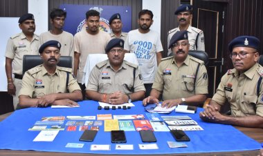 15-20 हजार में बिकते थे बैंक खाते, दुर्ग पुलिस ने म्यूल अकाउंट गैंग का किया भंडाफोड़