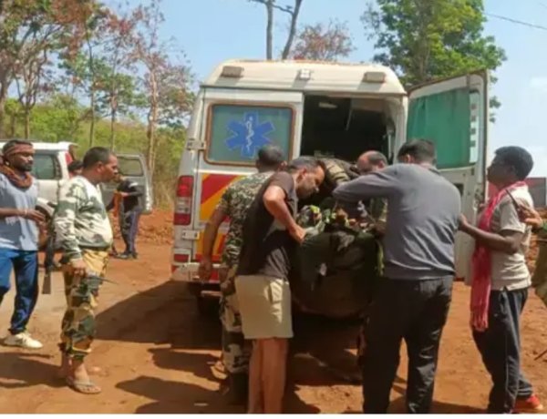 कांकेर-नारायणपुर बॉर्डर पर IED ब्लास्ट, DRG के 4 जवान शहीद