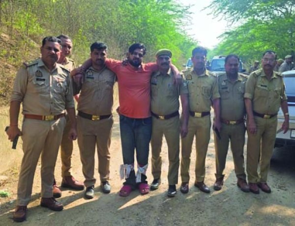 कूड़ा जलाने के विवाद में एलएलबी छात्र की हत्या, मुख्य आरोपी एनकाउंटर के बाद गिरफ्तार