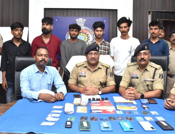 20 लाख की साइबर ठगी का खुलासा, राजस्थान के 6 आरोपी गिरफ्तार