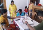 निःशुल्क हृदय रोग परामर्श शिविर में उमड़ी भीड़
