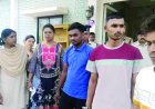 घर में चोरी का खुलासा, तीन चोर और जेवर खरीदने वाली महिला गिरफ्तार