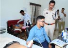 सीएएफ प्रथम बटालियन परिसर में लगा मेगा हेल्थ कैंप, 500 जवानों और परिजनों का हुआ स्वास्थ्य परीक्षण