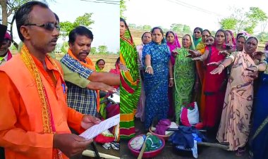 निकुम में जल संरक्षण की शपथ, सरपंच भागवतराम पटेल ने कहा- हर बूंद बचाना समय की जरूरत