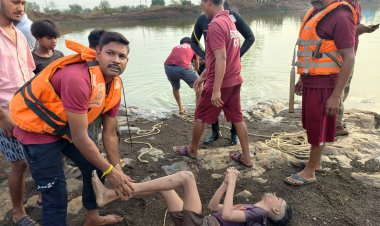 नंदिनी पत्थर खदान में डूबे 13 वर्षीय बालक का शव बरामद, SDRF ने 50 फीट गहरे पानी में चलाया रेस्क्यू