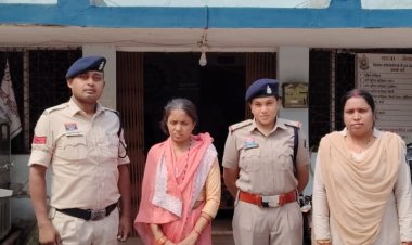 घर से सोने-चांदी के जेवर चोरी करने वाली महिला गिरफ्तार, चांदी की पायल बरामद