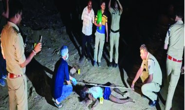 युवक की बेरहमी से हत्या, सिर और चेहरा कुचलकर सुनसान इलाके में फेंकी लाश