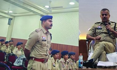 आईजी अभिषेक शांडिल्य ने प्रशिक्षु उप निरीक्षकों को दिए आधुनिक पुलिसिंग के गुर, तकनीक और जनसेवा पर दिया जोर