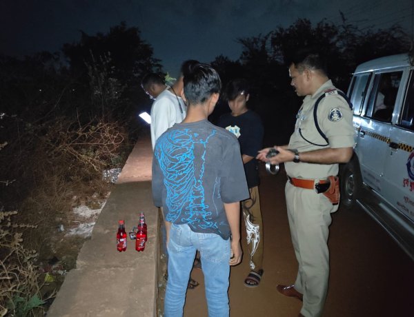 खुले में शराब पीने और अड्डेबाजी करने वालों पर कार्रवाई, 55 प्रकरण दर्ज