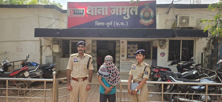 भिलाई में 10 लाख की हेरोइन के साथ महिला गिरफ्तार, जामुल पुलिस की बड़ी कार्रवाई