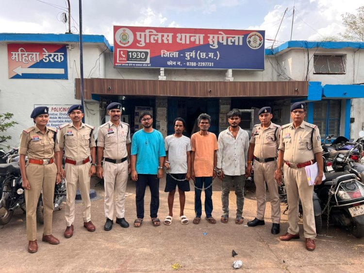 नेहरू नगर में लाखों की चोरी का खुलासा, अंतर्राज्यीय गिरोह के 6 आरोपी गिरफ्तार