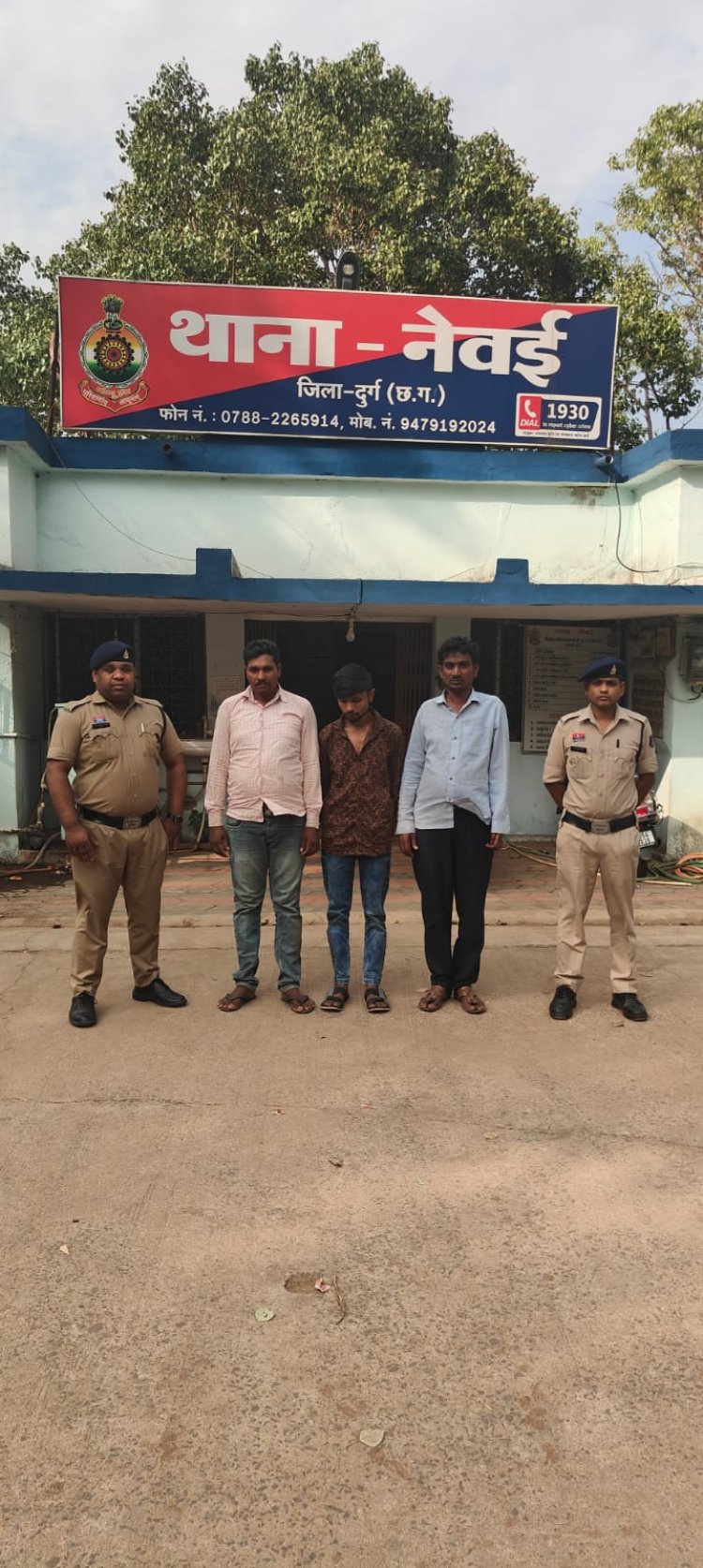 साइबर ठगी के म्यूल अकाउंट नेटवर्क पर दुर्ग पुलिस का प्रहार, 3 खाताधारक गिरफ्तार