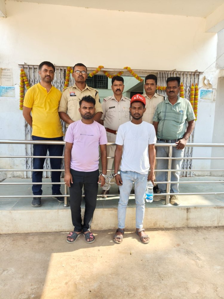 पशु तस्करी मामले में दो फरार आरोपी गिरफ्तार, न्यायिक रिमांड पर भेजे गए जेल