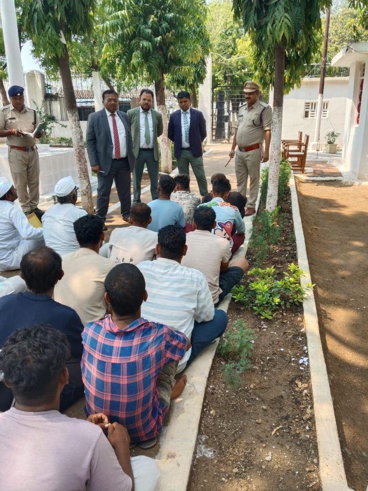 प्रधान जिला न्यायाधीश ने किया केंद्रीय जेल दुर्ग का निरीक्षण, बंदियों की सुविधाओं और अधिकारों की समीक्षा