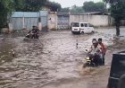 चंदनडीह में जलभराव से हाईवे पर रेंगते वाहन, सिरसा गेट मार्ग बंद