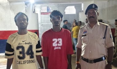 बाइक चलाने की बात पर विवाद, युवक पर ईंट से जानलेवा हमला; दो आरोपी घंटों में गिरफ्तार