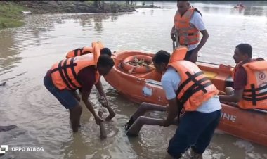 शिवनाथ नदी में जन्मदिन की खुशियां मातम में बदली, 14 वर्षीय रेहान खान की डूबने से मौत; एक बालक की तलाश जारी