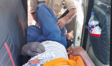 अलग-अलग दुर्घटनाओं में घायल दो लोगों को समय पर अस्पताल पहुंचाया, डायल-112 टीम की त्वरित कार्रवाई
