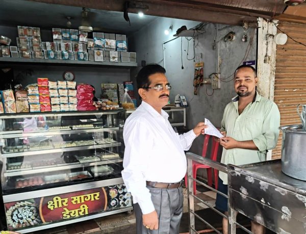 सिंगल यूज प्लास्टिक और सड़क बाधा पर निगम का एक्शन, 1100 रुपये का जुर्माना