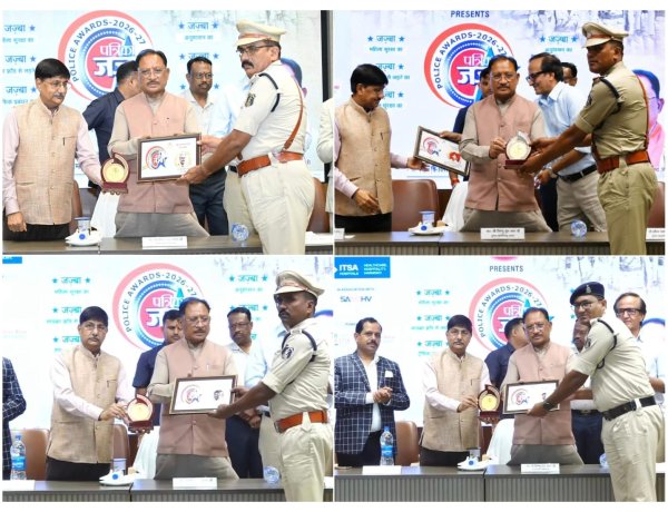 पत्रिका पुलिस जज्बा अवार्ड-2026 में धमतरी पुलिस का जलवा, चार अधिकारी-कर्मचारी राज्य स्तर पर सम्मानित