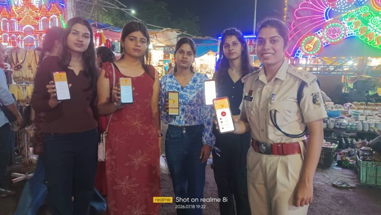 महिलाओं और बालिकाओं की सुरक्षा के लिए दुर्ग पुलिस का विशेष पिंक पेट्रोलिंग अभियान