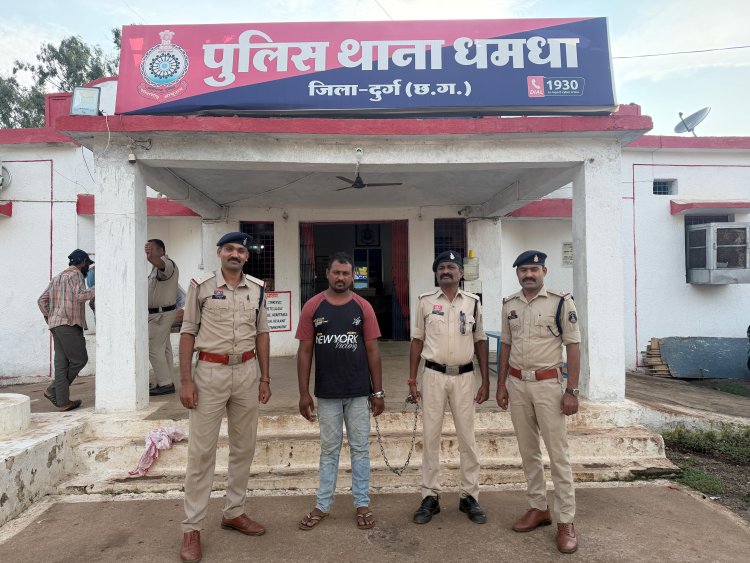 फार्म हाउस से निर्माण सामग्री चोरी करने वाला सुपरवाइजर गिरफ्तार, ₹40 हजार का सामान बरामद