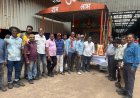 रेलवे के लोको शेड से यार्ड तक छाया हरेली का रंग, उपकरणों की पूजा के साथ छत्तीसगढ़ी गीत-संगीत की धूम