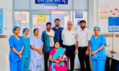 दुर्ग जिला अस्पताल में चमत्कार, 720 ग्राम के समयपूर्व नवजात को मिली नई जिंदगी