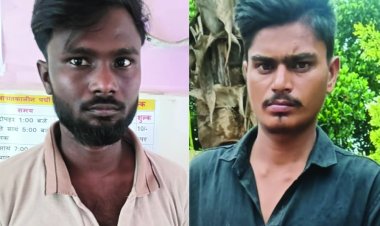 दो भैंसों को क्रूरतापूर्वक बूचड़खाने ले जाते दो आरोपी गिरफ्तार