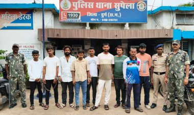 साइबर ठगी की रकम खपाने वालों पर दुर्ग पुलिस का शिकंजा, 13 म्यूल बैंक खाताधारक गिरफ्तार