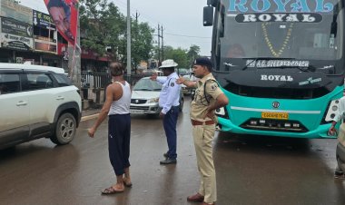 ब्रेकडाउन वाहन को पुलिस की मदद, बहाना बनाकर सड़क रोकने वालों पर सख्ती